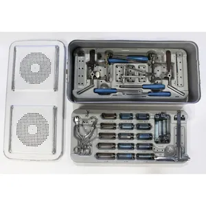 Aesculap Caspar Interior Cervical Retractor System Sets With Sterilization Box ( Stainless Steel) By Farhan Products & Co