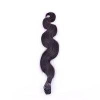 Extensions de cheveux indiens Remy vierges non traités, alignés sur la cuticule, naturels, en lots avec closure, 100g, double trame faite à la machine