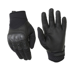 Gants de moto en fibre de carbone Gants de moto en cuir véritable de haute qualité, respirants, à écran tactile complet - Product Image 1