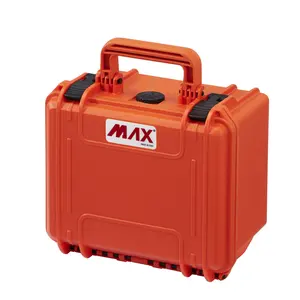 Max235h155意大利质量防震防水塑料储物盒，用于相机和无人机安全存储系统工具盒