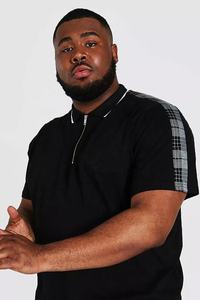 Camisa de Manga Corta Personalizable para Hombre, 100% Algodón, Tejido Jacquard con Cierre de 1/4, Transpirable, Antiarrugas, Formal, Personalizable con Seda - Product Image 2