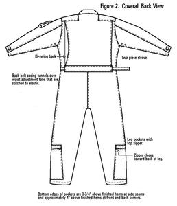 Al por mayor de calidad superior piloto uniforme 150gsm resistente a la llama de traje de vuelo - Product Image 4