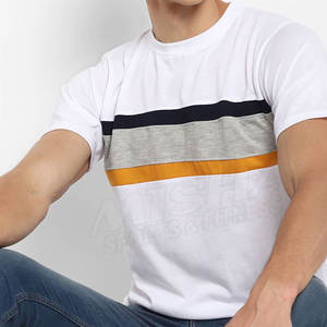 Camiseta de buena calidad para hombre, Camiseta de algodón y poliéster hecha en paquistaní - Product Image 3
