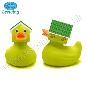 Kỹ Sư Thiết Kế Riêng Của Bạn Vịt Vàng Cao Su Vịt Tùy Chỉnh Khuyến Mãi Kinh Doanh Món Quà Mục Nhựa PVC Vinyl Bé Tắm Đồ Chơi Kiến Trúc Sư - Product Image 4