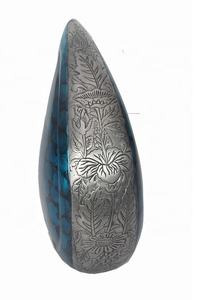 Urna Funeraria Americana de Metal en Forma de Lágrima con Acabado Colorido para Guardar Cenizas de Adultos, Mejor Precio, Gran Venta - Product Image 3