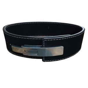 Ceintures d'haltérophilie en cuir de nouveau Style avec boucle en métal Logo personnalisable Gym exercice levier boucle dos soutien ceintures formation - Product Image 5