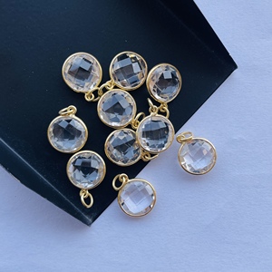 Lunette en cristal naturel avec pierre de quartz Pendentif en argent sterling 925 avec pierres précieuses de la boutique en ligne du fabricant de bijoux en gros - Product Image 2