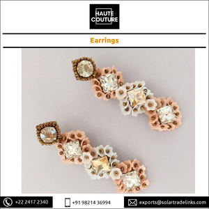 Pendientes de lentejuelas de 7cm de longitud, hechos a mano, con forma cuadrada, para mujer - Product Image 5