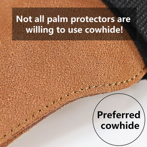 Guantes de cuero para gimnasia, manguitos de mano para levantamiento de pesas, correas resistentes, Unisex, PK, diseño de logotipo personalizado, Misha Sports, 1 par - Product Image 6