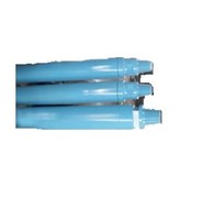 Forets de perçage à percussion électrique noirs personnalisés OEM PRL 6 pouces DTH HAMMER SDS Plus avec pointe en carbure pour forage de puits