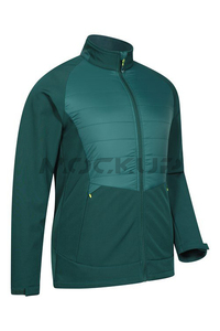 Veste à manches longues pour hommes, nouvel blouson d'hiver, rembourrée, à bulles, grandes tailles, 2020 - Product Image 4