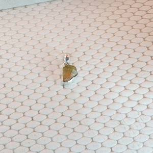 925 Sterling Silver Citrine Gemstone Pendentifs Bijoux pour hommes avec pendentifs bruts Charms Exclusive Citrine 925 Silver Collection - Product Image 2