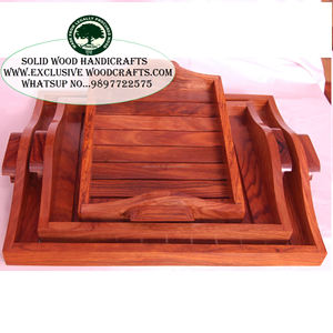 Plateau de service fantaisie en bois de table, dernier article bon marché avec taille et DESIGN personnalisés - Product Image 2