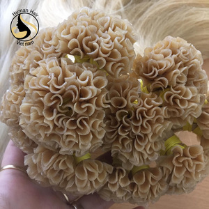 Extensions de cheveux humains Remy vierges et bruts, cuticules alignées, cuticules complètes, pré-collées, kératine, ongles, bout en U, vente en gros - Product Image 5