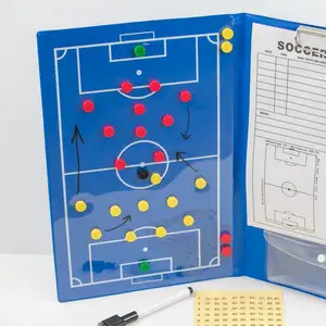 Coaching Pasta Ímãs I Magnético Dry Erase Board Marker Set I Soccer Tactics Board Ímãs I Apagar Board Multi Sport M