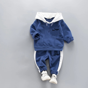 Chándal con capucha de invierno para niños pequeños Chándal cortavientos de invierno ecológico - Product Image 5