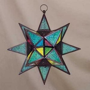 Best Quality New Handmade Multi-Colored Glass <b>Star</b> <b>Lights</b> for Home Decoration for <b>Christmas</b> Occasions - Product Image 3