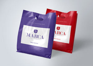 Mockup Custom Nylon <b>Bag</b> Die Cut Customized Printed Plastic <b>Bags</b> for Shopping <b>Bag</b> - Product Image 2