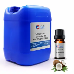 Натуральное кокосовое масло для кожи, органическое и холоднопрессованное Натуральное эфирное масло