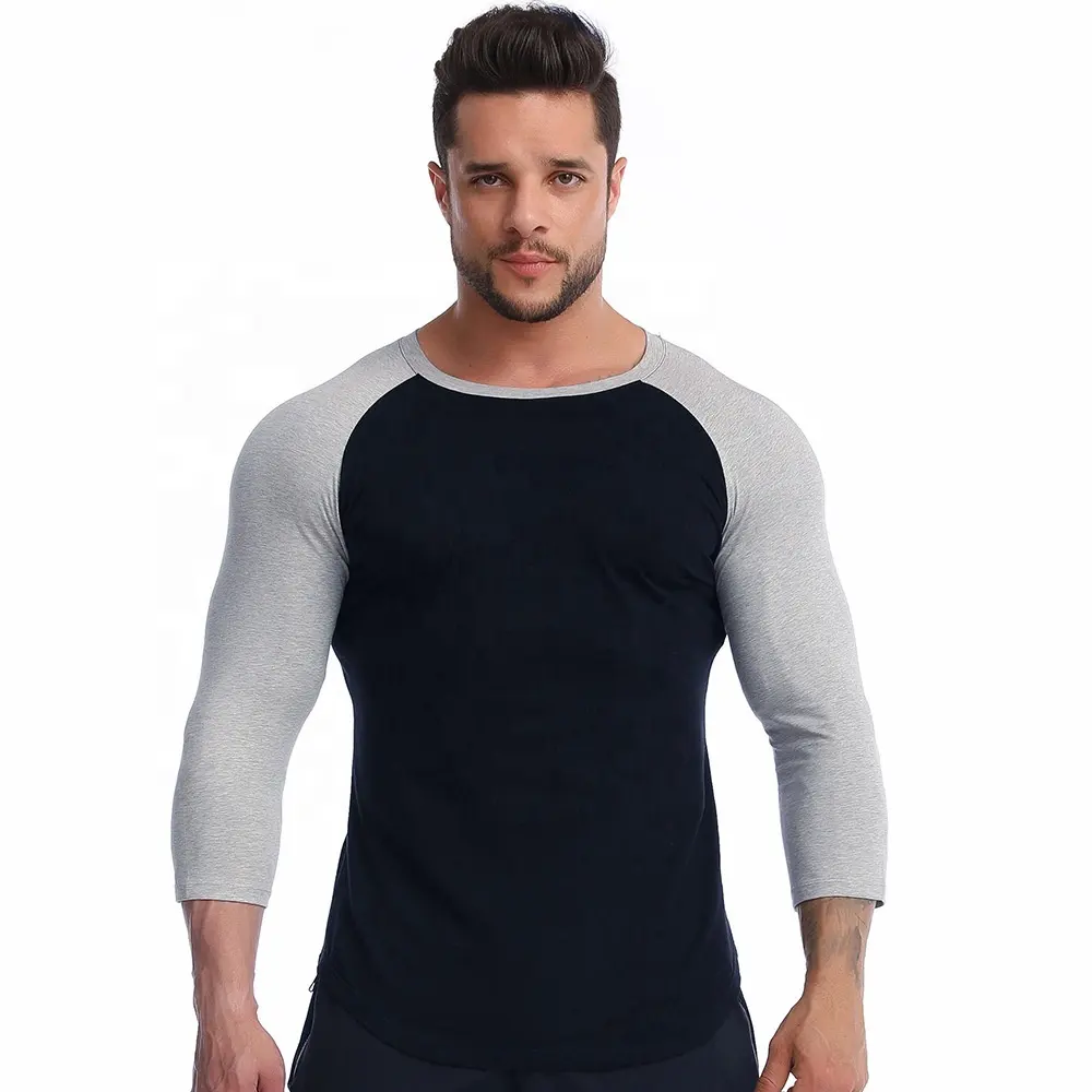 T-shirt à manches longues pour hommes et femmes, imprimé personnalisé, simple, blanc, rose, unisexe, bras complet
