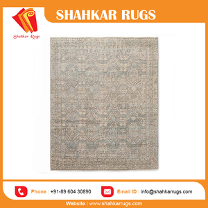 Tùy Chỉnh Tay Thắt Nút Thảm Thiết Kế Mới Nhất Chất Liệu Len Với Sang Trọng Đống Chiều Cao Giá Tốt Nhất - Product Image 4