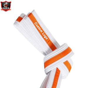 Cinturones de karate de alta calidad hechos a medida, Color blanco, para artes marciales, última moda - Product Image 4