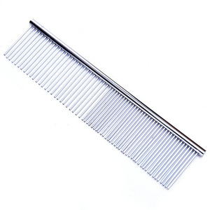 Peine de acero inoxidable de alta calidad para mascotas, peine para gatos y perros, herramientas de aseo - Product Image 4