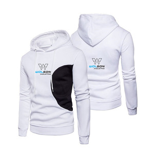 Sudaderas con capucha de talla grande personalizadas, sudaderas con capucha multicolores informales con logotipo bordado, venta al por mayor, sudaderas Mayoreo con logotipo de talla grande - Product Image 4
