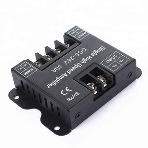DC5V <span class=keywords><strong>12V</strong></span> 24V 30A <span class=keywords><strong>LED</strong></span> de un solo Color amplificador datos repetidor de señal de 1CH 1 canal Dimmer amplificador de potencia para blanco <span class=keywords><strong>LED</strong></span> luces de tira - Product Image 2