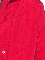 Jaket Wanita Anti Air Warna Solid 2021 Terlaris dengan Renda & Bordir, Mantel Musim Dingin Panjang