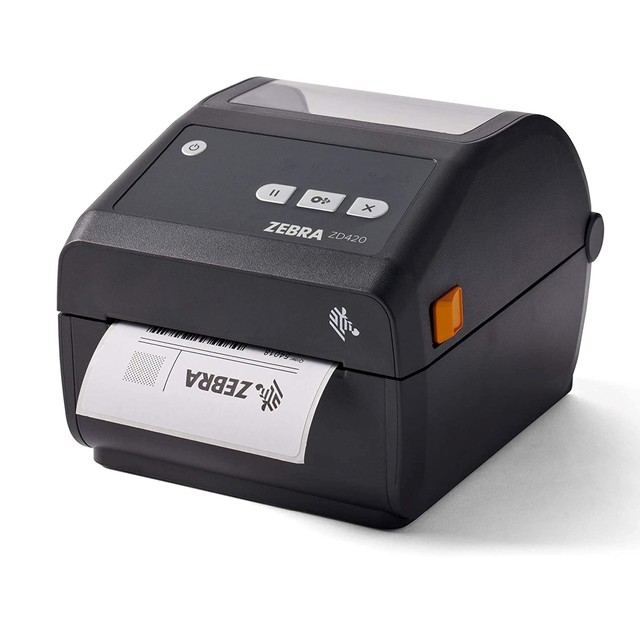ZEBRA ZD420 Desktop Barcode Printer-Thermal Line Printing for 4.1-Advanced Features Reliability Security-in Stock 1-Year