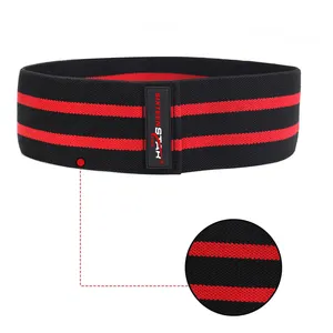 Rise Group 3 Packs Super Elastic Anti Slip Fabric Exercise Resistance Booty Bands for 3 Resistance levels Women Hip Workout Band