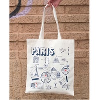 Sac fourre-tout personnalisable couleur unie pour usage quotidien, écologique, réutilisable, avec fermeture éclair, motif lettre style soie tendance