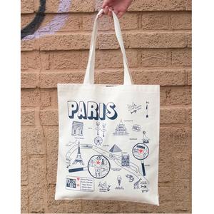 Sac en toile à usage quotidien de couleur personnalisable Lettre à motif de style soie personnalisée à la mode traitée au Vietnam Origine - Product Image 2