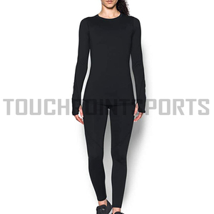 Lo último casual Summer Fitness slim fit manga completa 100% poliéster logotipo personalizado camisetas gráficas para niñas - Product Image 5