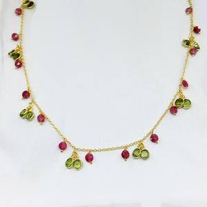 Everyday Wear 925 Sterling <b>Silver</b> Gold Plated Low MOQ Supplier Wholesaler Everyday Wear Gemstones <b>Necklace</b> . <b>Long</b> <b>Chain</b> <b>Necklace</b> - Product Image 3