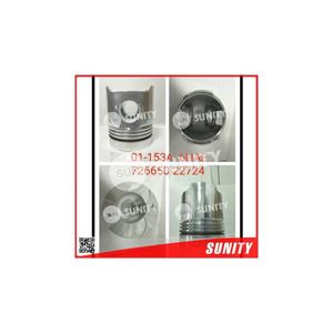 Juego de pistones 6HA-ET de aleación de aluminio TAIWAN SUNITY para pieza de máquina de tracción Yanmar - Product Image 1