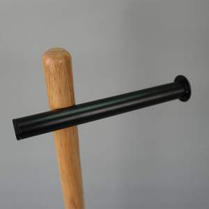 Revêtement noir moderne support de papier toilette écologique pour salle de bain avec rouleaux de papier de rechange - Product Image 2