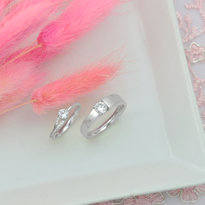 แหวน925เงินสเตอร์ลิงสำหรับวันครบรอบแต่งงานที่โรแมนติกคุณภาพสูง - Product Image 4