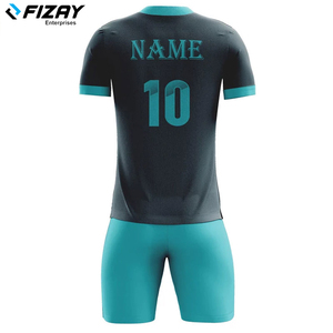 Fizay ชุดกีฬาฟุตบอลสำหรับผู้ชายคุณภาพดีที่สุดเสื้อเจอร์ซีย์ทีมฟุตบอลผลิตจากประเทศปากีสถาน - Product Image 5