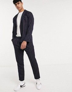 Men's Line Pattern Over Sized Tracksuit Men's Pullover Printed Sweatsuit - Product Image 4