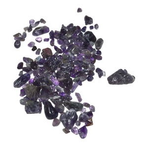 Amethyst <b>Crystal</b> Stones Irregular Shape Polished Semi Precious Stone Crafts - Product Image 1