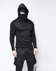 Dernier design, nouveau produit 2023, sweats à capuche décontractés de style ninja pour hommes, sweats à capuche d'hiver personnalisés pour hommes de style ninja - Product Image 1