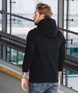 Vente en gros Ensemble de survêtements en polyester et coton avec hoodies logo personnalisé et services OEM - Product Image 3