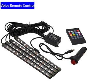 Éclairage led compétition pour intérieur de voiture, télécommande dj, lumière décorative - Product Image 1