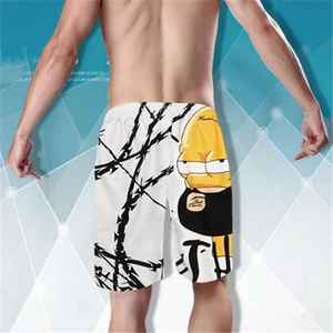 Short de plage unisexe en coton à séchage rapide de haute qualité, imprimé sur mesure, taille XS/XS, style décontracté, logo décoratif pour la course à pied et le jogging - Product Image 6