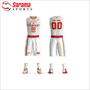Uniformes de Baloncesto Personalizables al por Mayor, Transpirables, Tallas Grandes, con Logotipo Personalizado, 100% Poliéster, Ropa Deportiva para Imprimir tu Propio Diseño - Product Image 1
