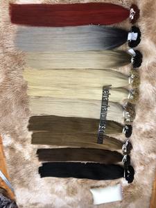 Extensions de cheveux pré-collées à la kératine, blond russe, 100% cheveux humains vierges Remy, longueur 8"-40", modèle d'extension de cheveux du Vietnam - Product Image 6