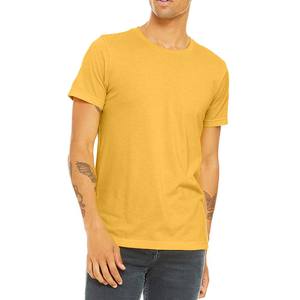 Camisetas de tres mezclas Camiseta de Jersey unisex de algodón pesado Camisetas personalizadas Heather Bella + Canvas Unisex Heather T Shirt Mayoristas - Product Image 4