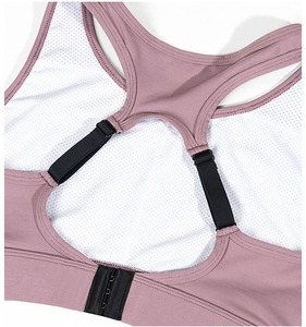 Sujetador deportivo con logotipo personalizado para mujer, sostén de Yoga de alta calidad, venta al por mayor - Product Image 2